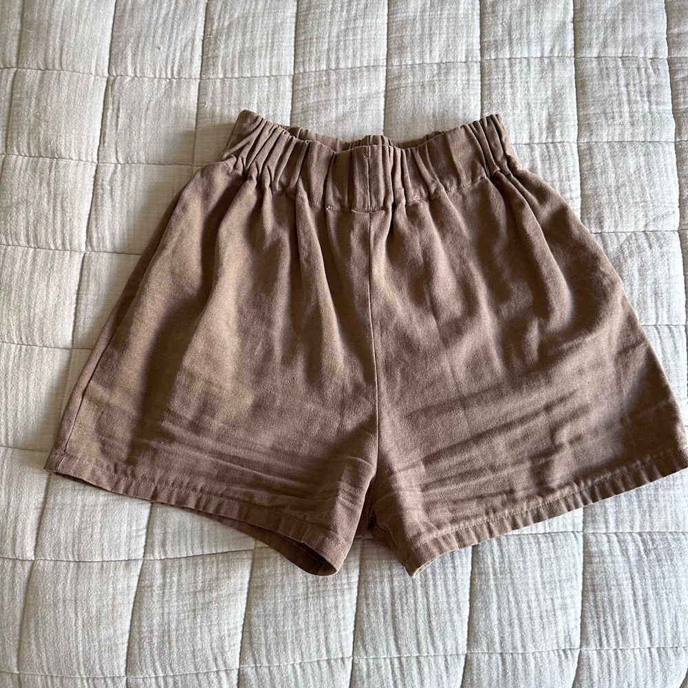 Eli and Barry Hemp Shorts Size M Brown